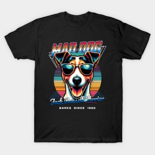 Mad Dog Jack Russell Terrier Dog T-Shirt